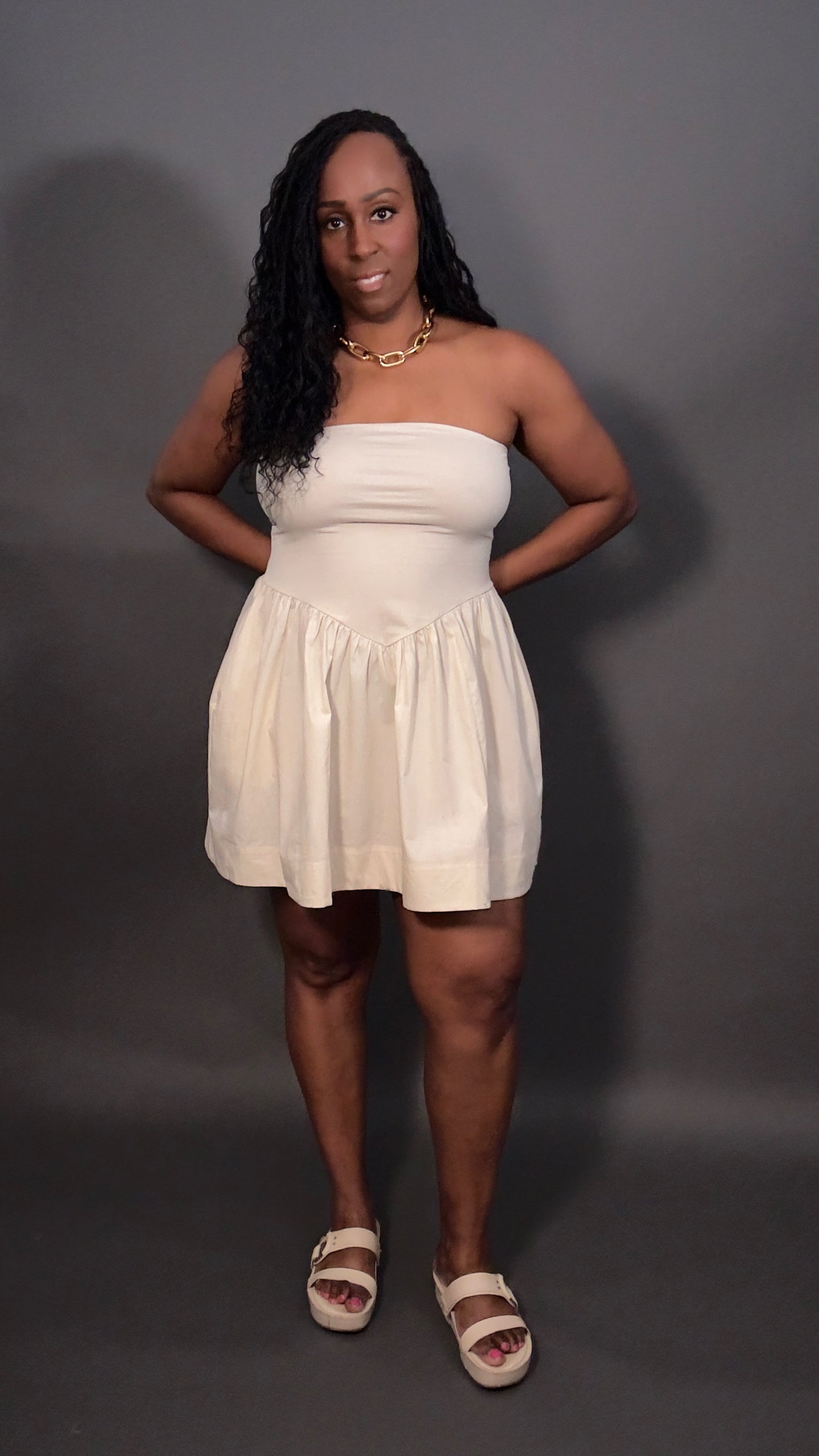 Tara Strapless Mini Dress | Wellington Hill Cream / S Tara Strapless Mini Dress | Wellington Hill Cream / S